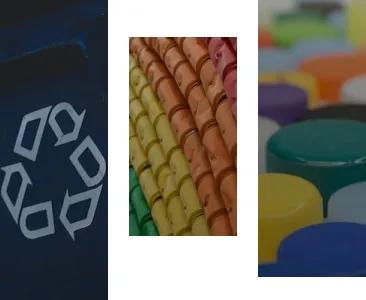 sigla reciclagem e produtos feito apartir da reciclagem Icone de reciclagem e produtos feitos apartir da reciclagem