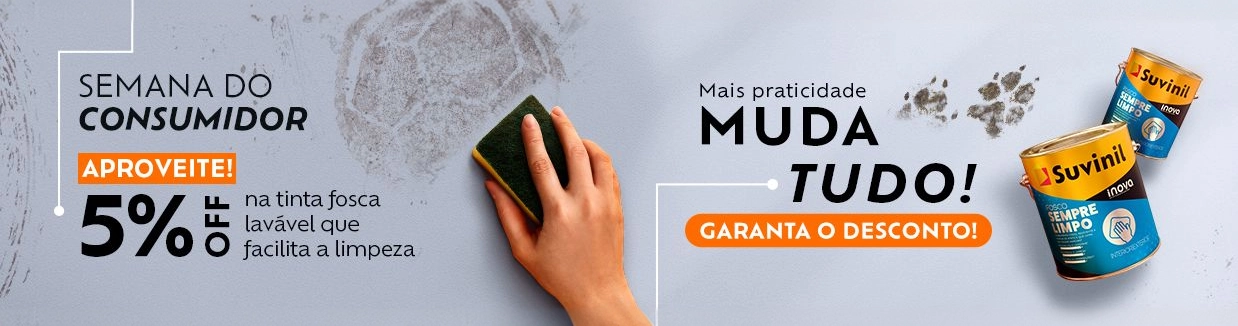 Promoção Semana do Consumidor Suvinil